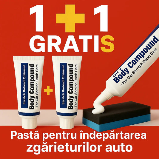 Pasta pentru reparat zgarieturi cu efect polish 1+1 GRATIS